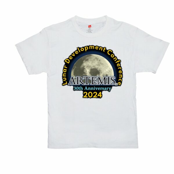 Lunar Development Conference 2024 / Moon Society Logo T-Shirts - Image 15