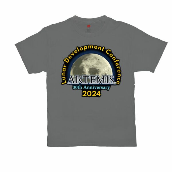 Lunar Development Conference 2024 / Moon Society Logo T-Shirts - Image 14