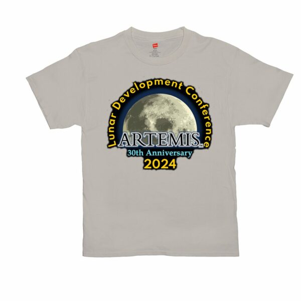 Lunar Development Conference 2024 / Moon Society Logo T-Shirts - Image 13