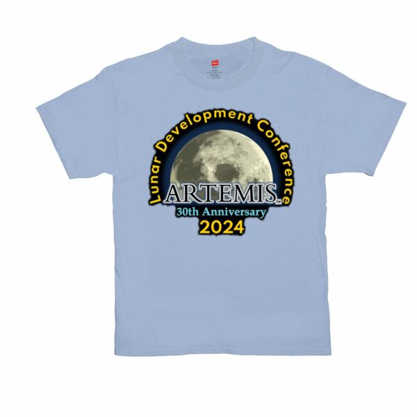 Lunar Development Conference 2024 / Moon Society Logo T-Shirts - Image 7